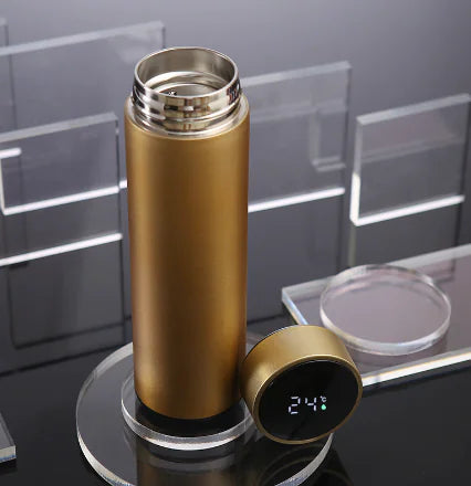 Botella Termo con Pantalla de Temperatura LED