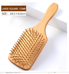 Cepillo de Pelo de Bambú